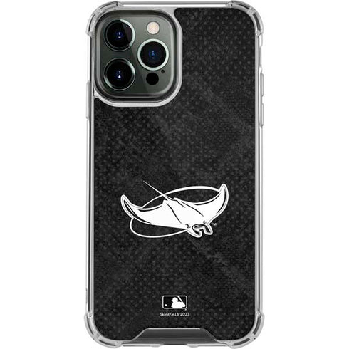 MLB Tampa Bay Rays Dark Wash iPhone 13 Pro Max Clear Case