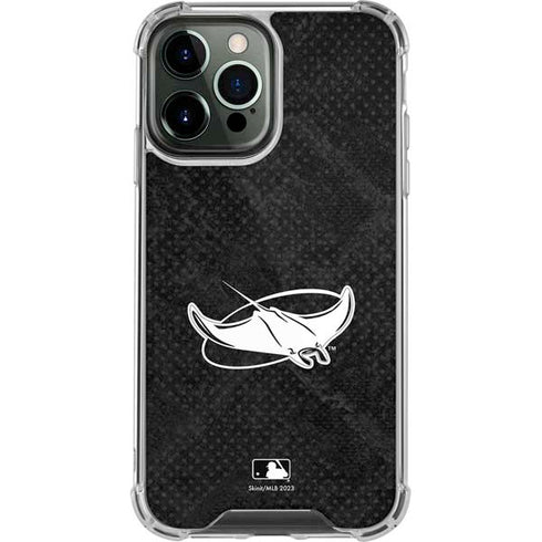 MLB Tampa Bay Rays Dark Wash iPhone 15 Pro Max Clear Case