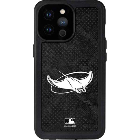 MLB Tampa Bay Rays Dark Wash iPhone 14 Pro Max Waterproof Case