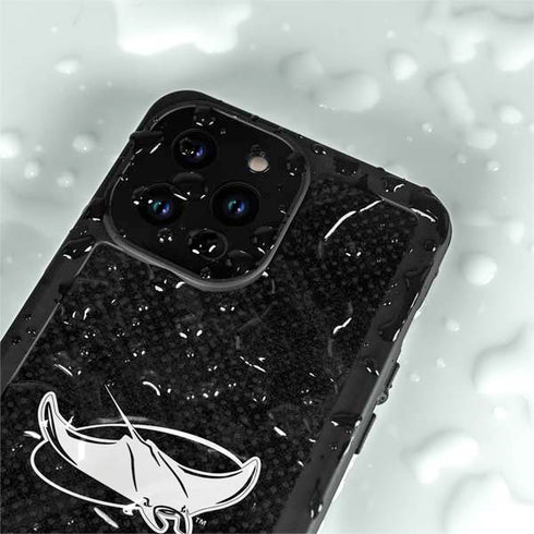 MLB Tampa Bay Rays Dark Wash iPhone 14 Pro Max Waterproof Case