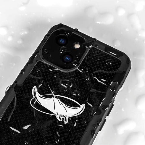 MLB Tampa Bay Rays Dark Wash iPhone 15 Plus Waterproof Case