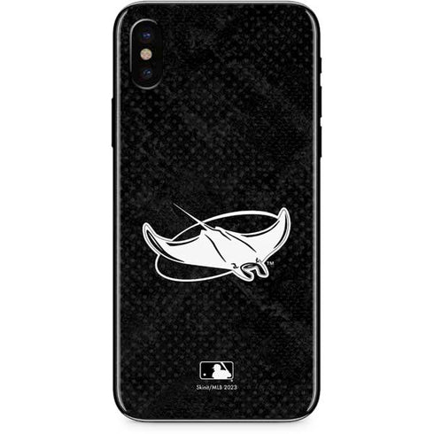 MLB Tampa Bay Rays Dark Wash iPhone XS Max Skin