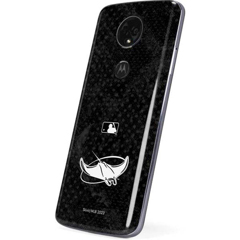 MLB Tampa Bay Rays Dark Wash Moto E5 Plus Skin