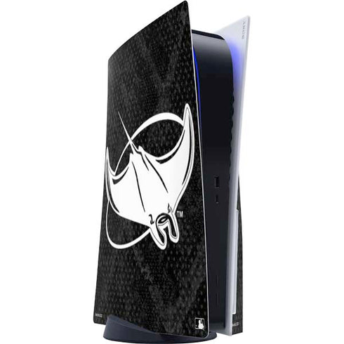 MLB Tampa Bay Rays Dark Wash PS5 Console Skin