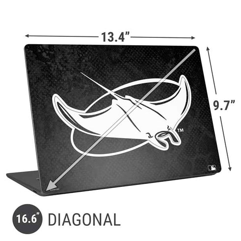 MLB Tampa Bay Rays Dark Wash Universal Laptop 16.6in (13.4 x 9.7in) Skin