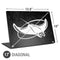MLB Tampa Bay Rays Dark Wash Universal Laptop 17in (13.8 x 10in) Skin