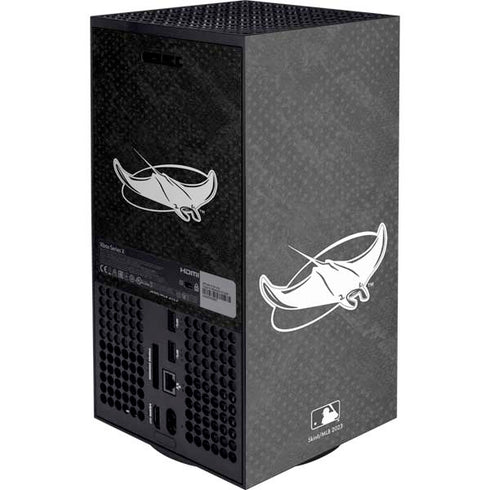 MLB Tampa Bay Rays Dark Wash Xbox Series X Console Skin