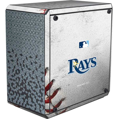 MLB Tampa Bay Rays Game Ball Cooler Master MasterBox Q300L Mini Tower Skin