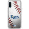 MLB Tampa Bay Rays Game Ball Galaxy A10e Clear Case
