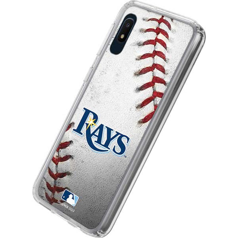 MLB Tampa Bay Rays Game Ball Galaxy A10e Clear Case