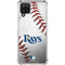 MLB Tampa Bay Rays Game Ball Galaxy A12 Clear Case