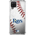 MLB Tampa Bay Rays Game Ball Galaxy A12 Clear Case