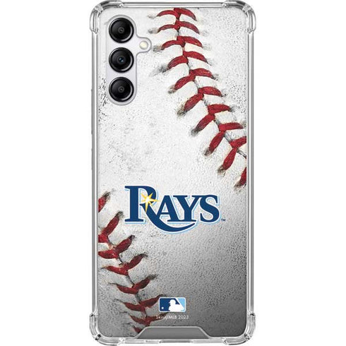 MLB Tampa Bay Rays Game Ball Galaxy A14 5G Clear Case