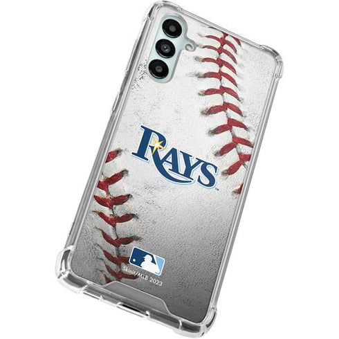 MLB Tampa Bay Rays Game Ball Galaxy A15 5G Clear Case