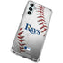 MLB Tampa Bay Rays Game Ball Galaxy A15 5G Clear Case