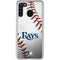 MLB Tampa Bay Rays Game Ball Galaxy A21 Clear Case