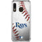 MLB Tampa Bay Rays Game Ball Galaxy A30 Clear Case