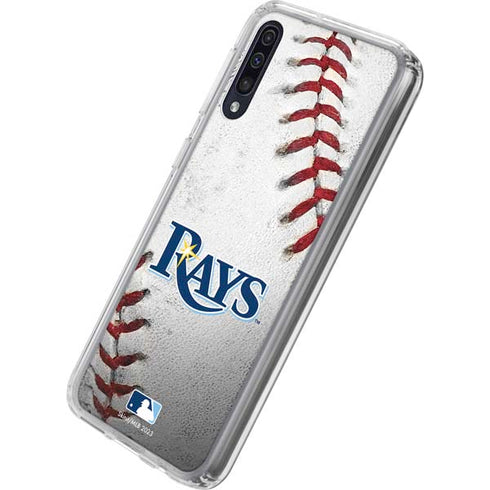 MLB Tampa Bay Rays Game Ball Galaxy A50 Clear Case