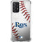 MLB Tampa Bay Rays Game Ball Galaxy A72 5G Clear Case