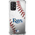 MLB Tampa Bay Rays Game Ball Galaxy A72 5G Clear Case