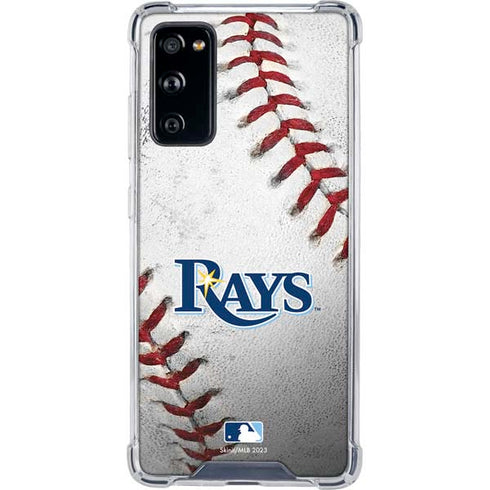 MLB Tampa Bay Rays Game Ball Galaxy S20 FE Clear Case