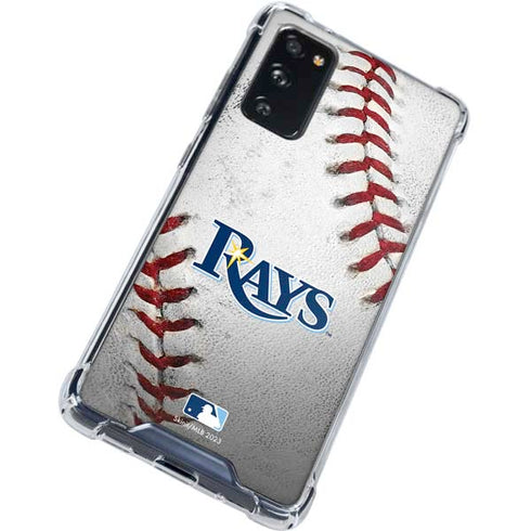 MLB Tampa Bay Rays Game Ball Galaxy S20 FE Clear Case