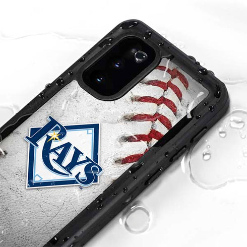 MLB Tampa Bay Rays Game Ball Galaxy S20 Waterproof Case