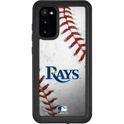 MLB Tampa Bay Rays Game Ball Galaxy S20 Waterproof Case