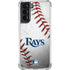 MLB Tampa Bay Rays Game Ball Galaxy S21 5G Clear Case