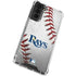 MLB Tampa Bay Rays Game Ball Galaxy S22 Clear Case
