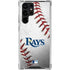 MLB Tampa Bay Rays Game Ball Galaxy S22 Ultra Clear Case