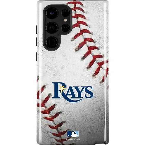 MLB Tampa Bay Rays Game Ball Galaxy S22 Ultra Pro Case