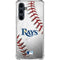 MLB Tampa Bay Rays Game Ball Galaxy S23 FE Clear Case