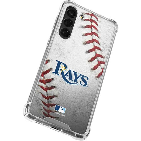 MLB Tampa Bay Rays Game Ball Galaxy S23 Plus Clear Case