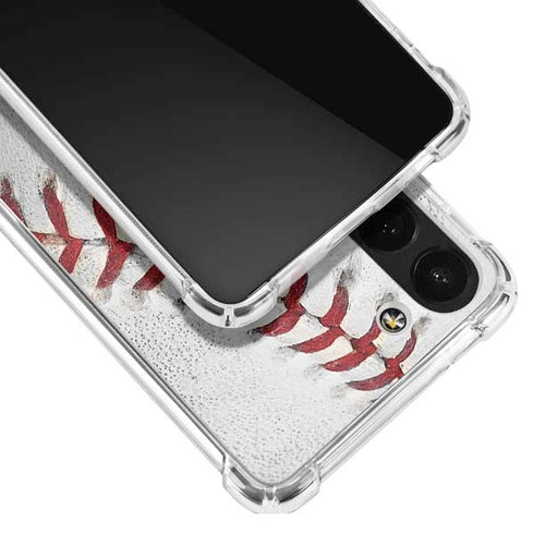 MLB Tampa Bay Rays Game Ball Galaxy S23 Plus Clear Case