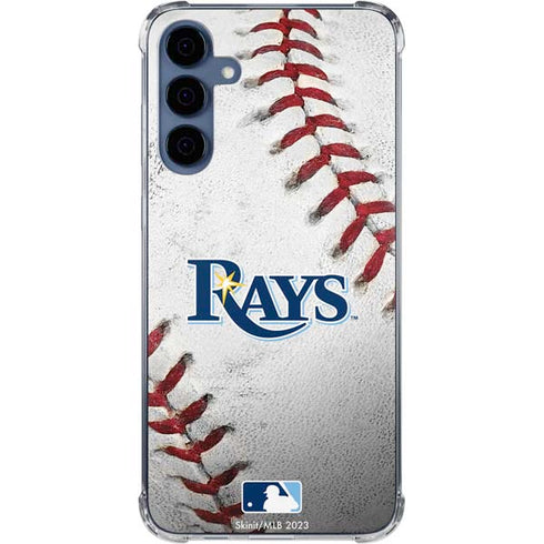 MLB Tampa Bay Rays Game Ball Galaxy S24 Clear Case