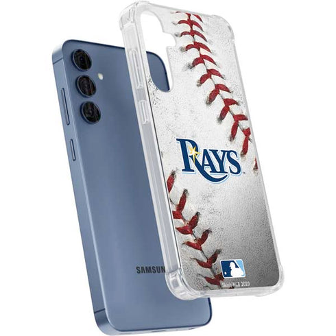 MLB Tampa Bay Rays Game Ball Galaxy S24 Clear Case