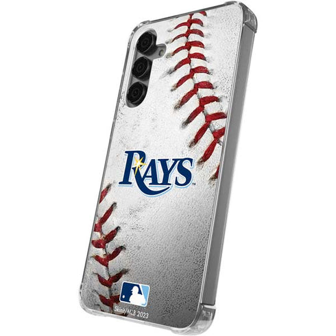 MLB Tampa Bay Rays Game Ball Galaxy S24 Plus Clear Case