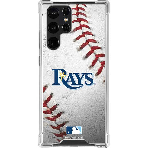 MLB Tampa Bay Rays Game Ball Galaxy S24 Ultra Clear Case