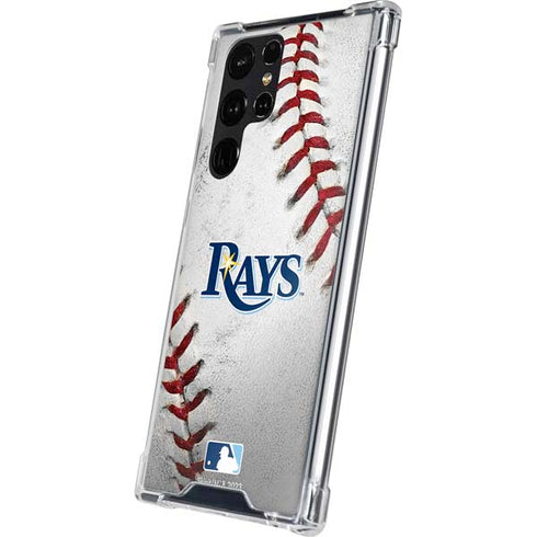 MLB Tampa Bay Rays Game Ball Galaxy S24 Ultra Clear Case