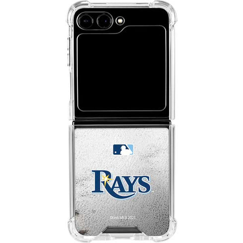MLB Tampa Bay Rays Game Ball Galaxy Z Flip5 5G Clear Case