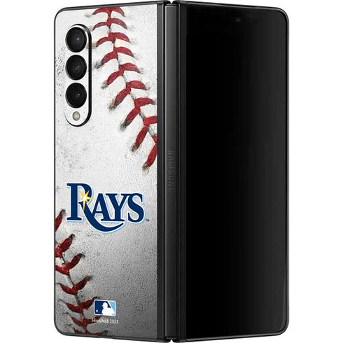 MLB Tampa Bay Rays Game Ball Galaxy Z Fold3 5G Skin