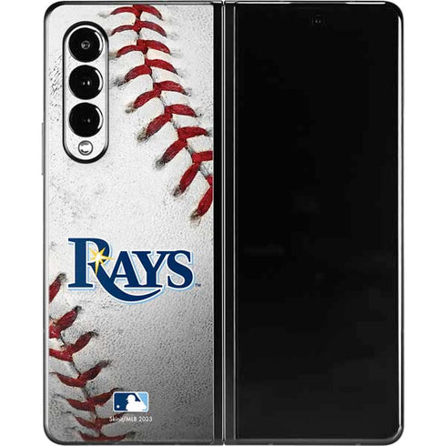 MLB Tampa Bay Rays Game Ball Galaxy Z Fold3 5G Skin