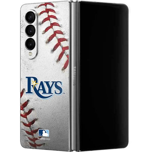 MLB Tampa Bay Rays Game Ball Galaxy Z Fold4 5G Skin