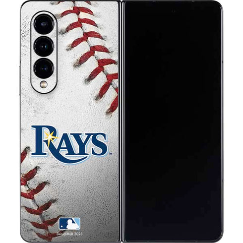 MLB Tampa Bay Rays Game Ball Galaxy Z Fold4 5G Skin