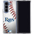 MLB Tampa Bay Rays Game Ball Galaxy Z Fold5 5G Clear Case