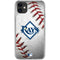 MLB Tampa Bay Rays Game Ball iPhone 11 Clear Case