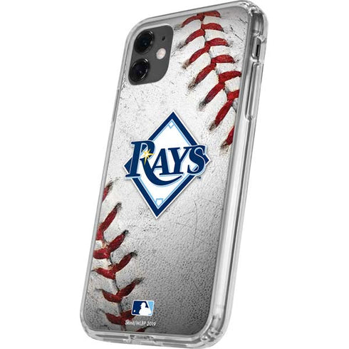 MLB Tampa Bay Rays Game Ball iPhone 11 Clear Case