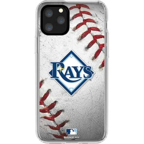 MLB Tampa Bay Rays Game Ball iPhone 11 Pro Clear Case