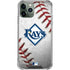 MLB Tampa Bay Rays Game Ball iPhone 11 Pro Max Clear Case